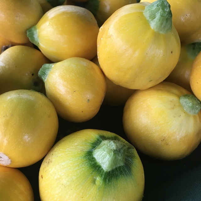 Summer squash with horse gram