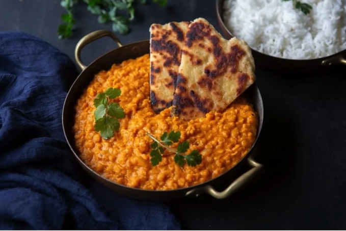 Creamy Vegan Red Lentil Dhal